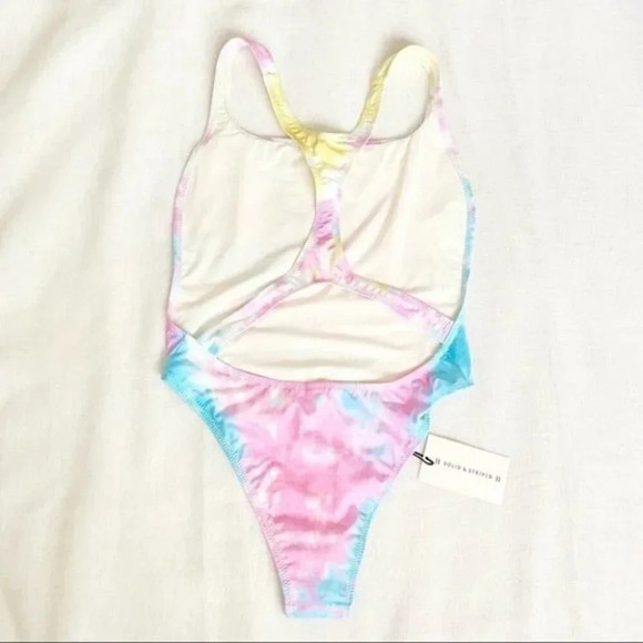 NWT SOLID&STRIPED RE/DONE The Venice One Piece Tie Dye Size S - Picture 11 of 16